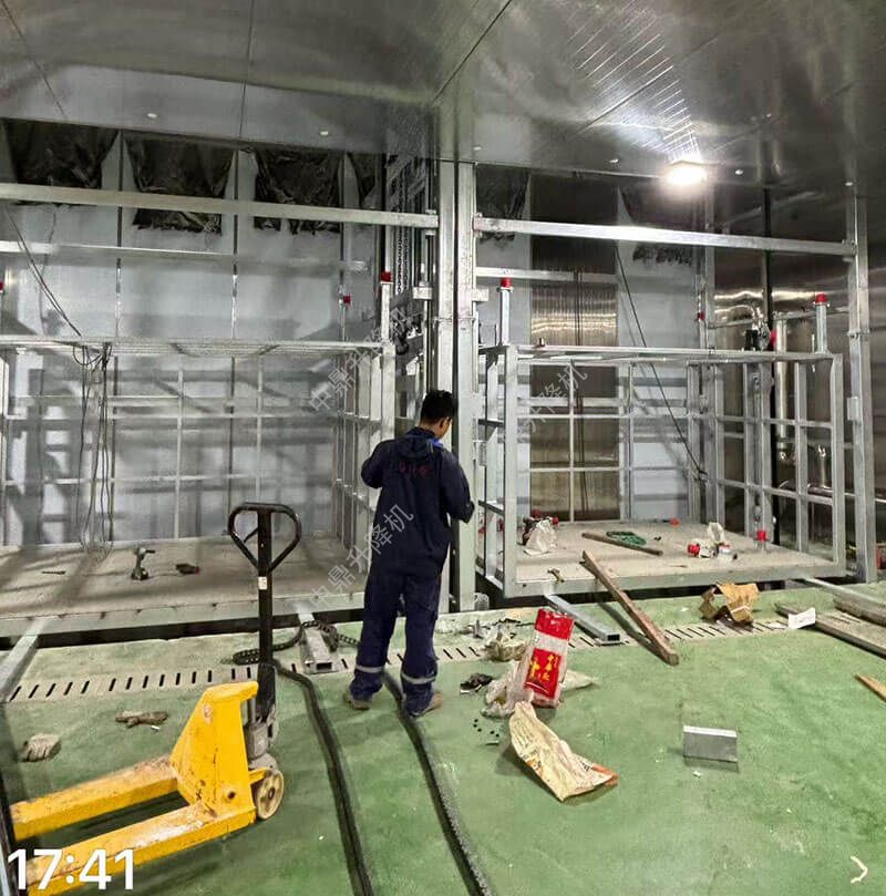 福建工地往复式提升机安装
